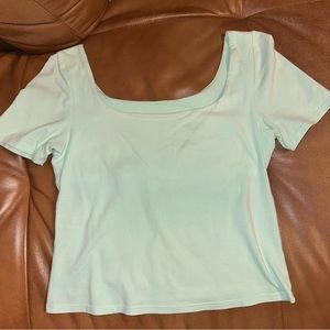 Y2K Victoria’s Secret tank top, built-in bra, size S, cotton & spandex